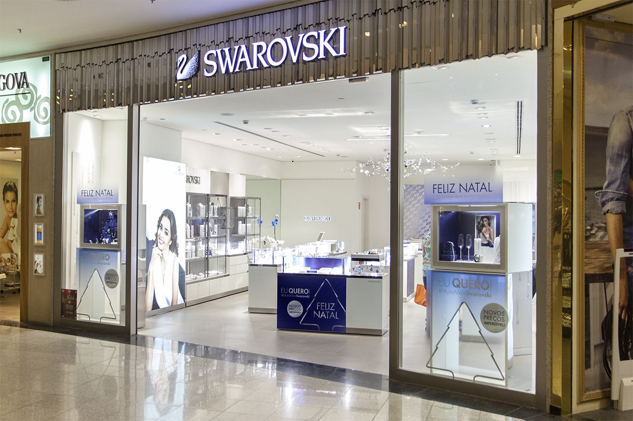 Swarovski é a mais nova boutique do shopping